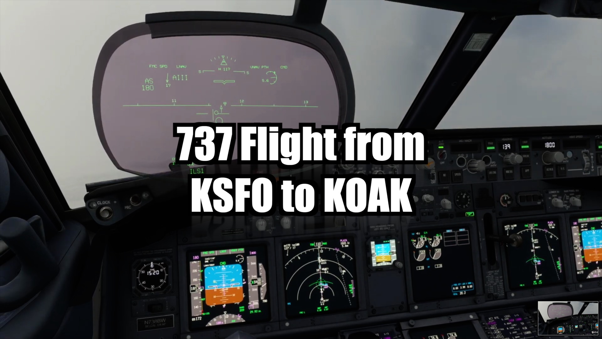 Boeing 737 PMDG Short Flight Tutorial | KSFO to KOAK | ILS Approach
