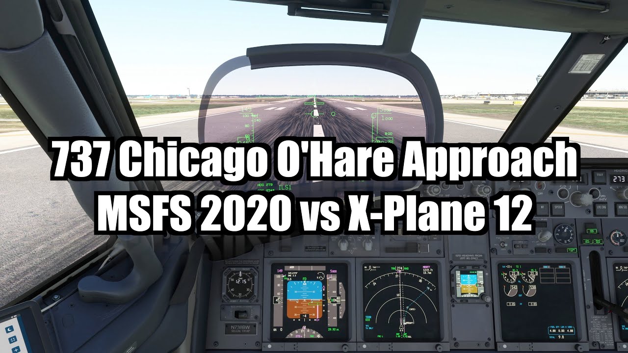 MSFS 2020 and X Plane 12 Comparison